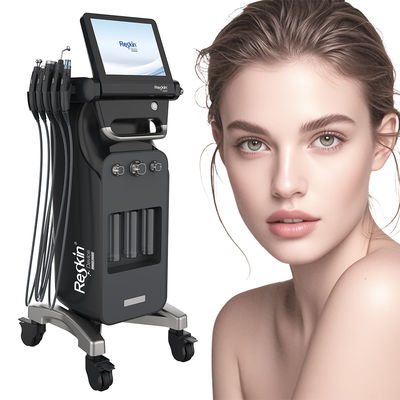 ซื้อ 6 in 1 Hydra Oxygeneo Facial Microdermabrasion Machine Aqua Oxygen Jet Peel Hydrodermabrasion Hydro Facial Machine การผลิตออนไลน์